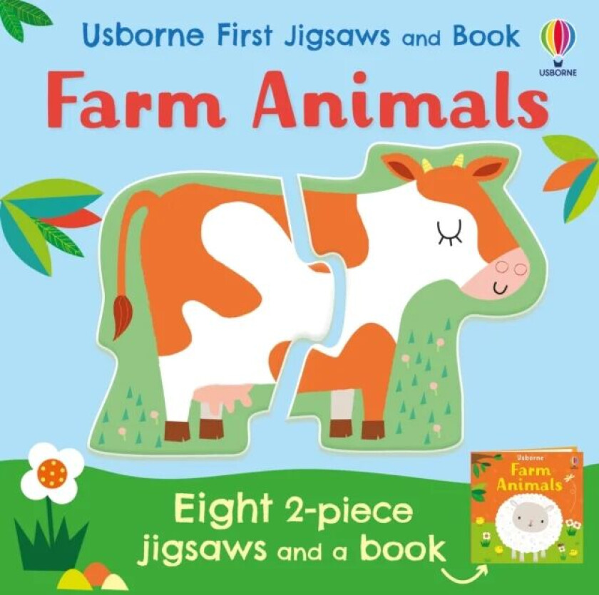 Usborne First Jigsaws: Farm Animals av Matthew Oldham