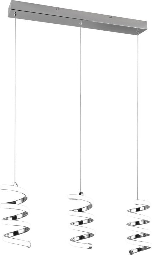 Laola LED Taklampe 3L Krom 4000K