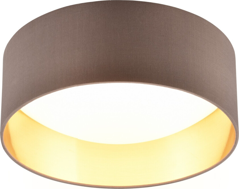 Locarno LED plafond 28 cm greige