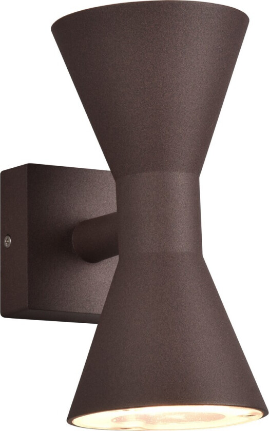 Trio Lighting Ardas Vegglampe 2L GU10 rustikk