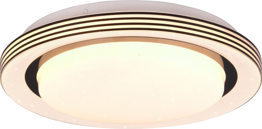 Atria LED-Taklampe 27 cm Mattsvart