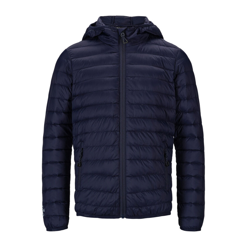 Sundvolle Hooded Down Jacket, dunjakke junior Navy Blazer