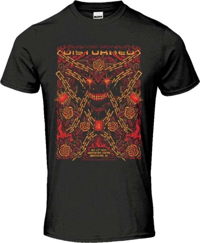 T-skjorte - Abbotsford Poster - S til XXL - Herrer - svart