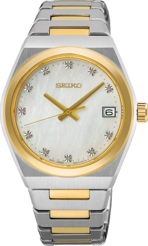 Classic Ladies SUR604P1 - Kvarts - Sølv - Dameklokker - Rustfritt stål - ledd m/pin - Safir