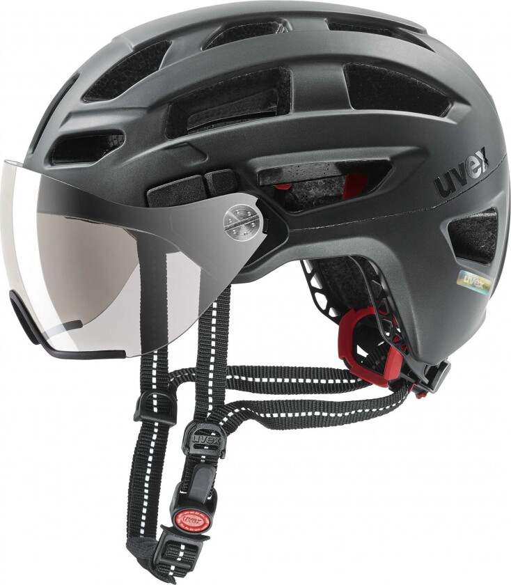 finale visor, Sykkelhjelm, Black Matt