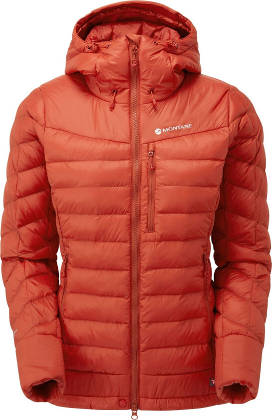 Fem Ground Control Jacket, dunjakke, dame, rød