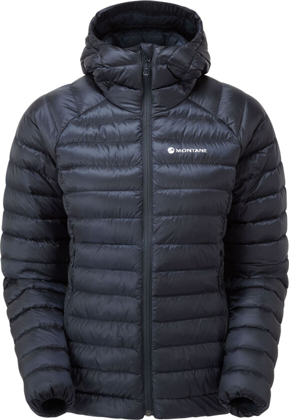 F Anti-Freeze Hoodie, dunjakke, dame, blå