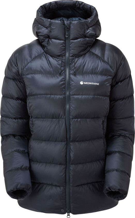F Anti-Freeze Xt Hoodie, dunjakke, dame, blå