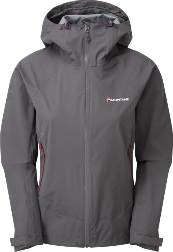 Fem Element Stretch Jacket, regnjakke, dame, grå
