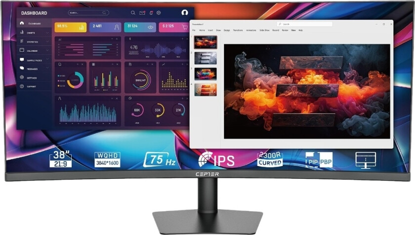 Pulse Pro 38" UWQHD+ skjerm