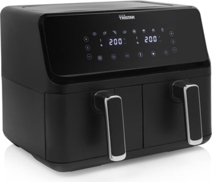 Double Basket Airfryer | Fr-9026 | Power 2700 W | Capacity 8 L | Black