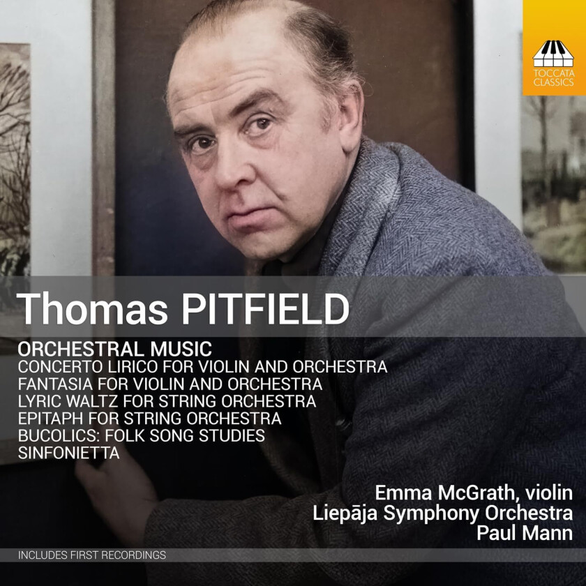 Emma McGrath, Liepaja Symphony Orchestra, Paul Mann Pitfield: Orchestral Music CD