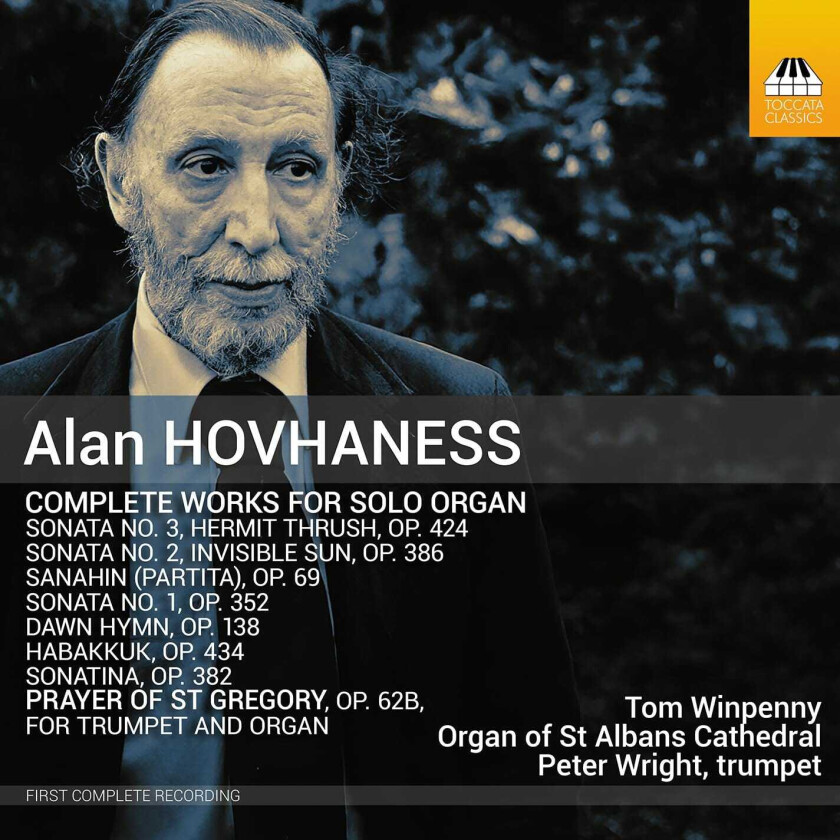 Tom Winpenny, Peter Wright Hovhaness: Complete Works for Solo Organ CD