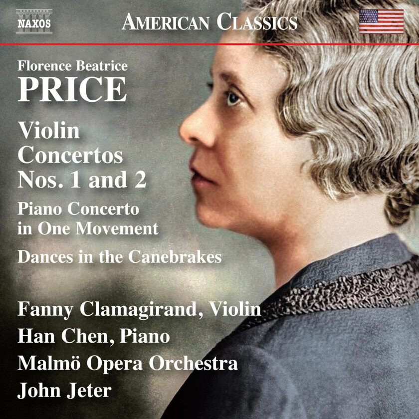 Fanny Clamagirand, Han Chen, Malmö Opera Orchestra, John Jeter Price: Violin Concertos Nos. 1 & 2 CD