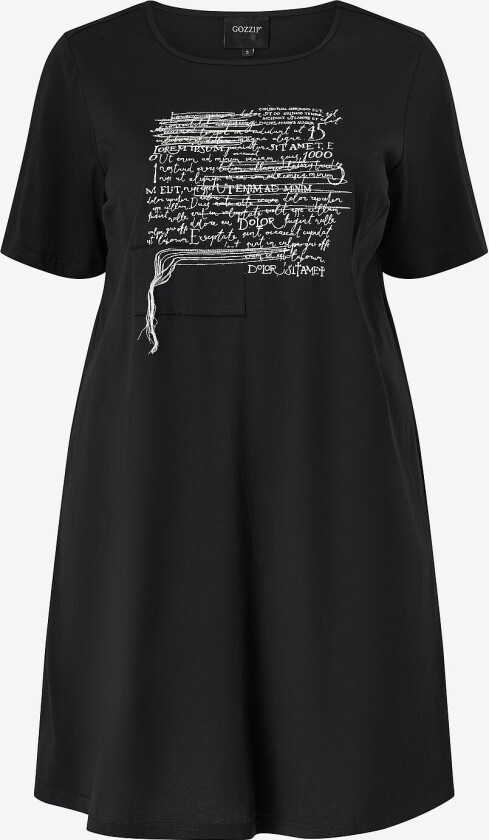 T-shirtkjole gLilly Tunic - Svart