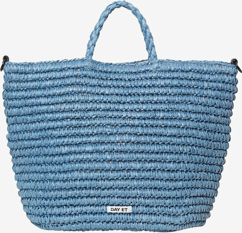Vesken Day Summer Straw Travel Bag - Blå