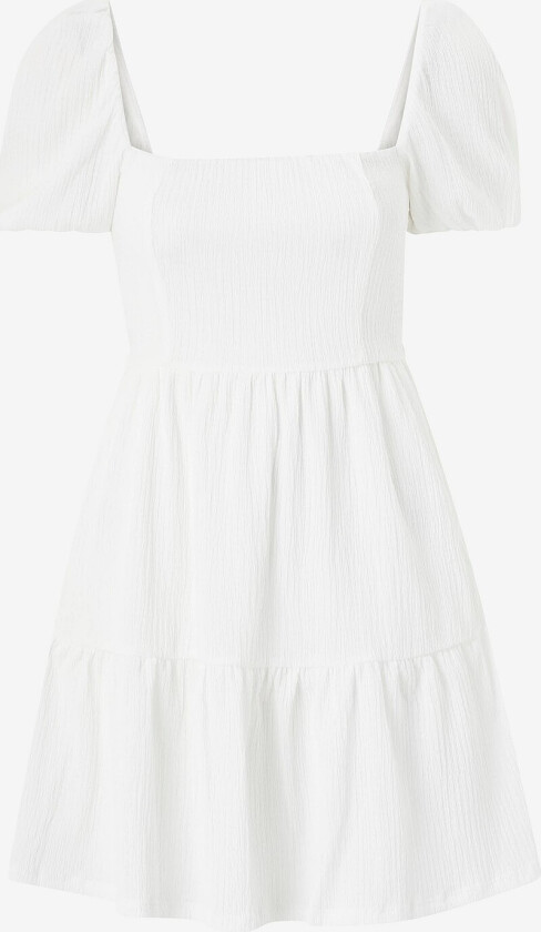 Kjole Tie Back Mini Dress - Hvit