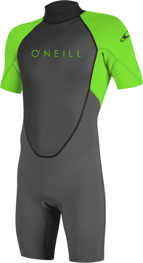 Bilde av Youth Reactor 2mm Back Zip, kort våtdrakt, junior GRAPH/DAYGLO