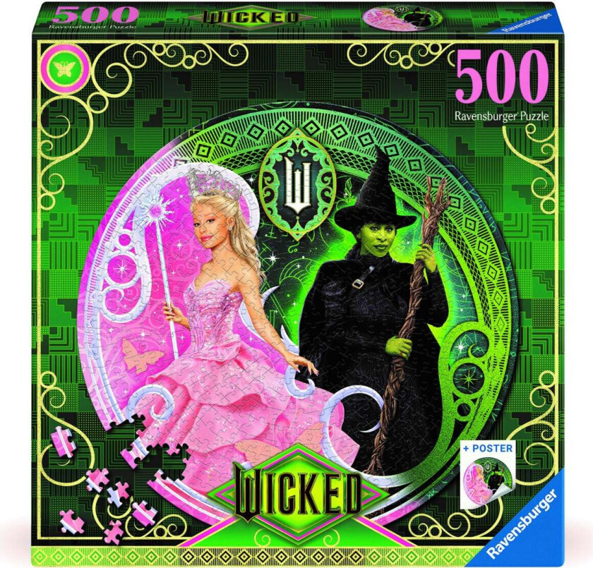 Puslespill 500 Wicked Two Halves Ravensburger