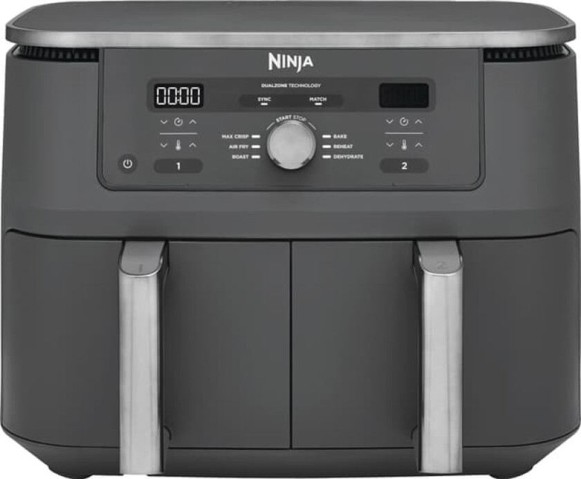 Dual Zone Max air fryer DZ300 (Gun metal grey)