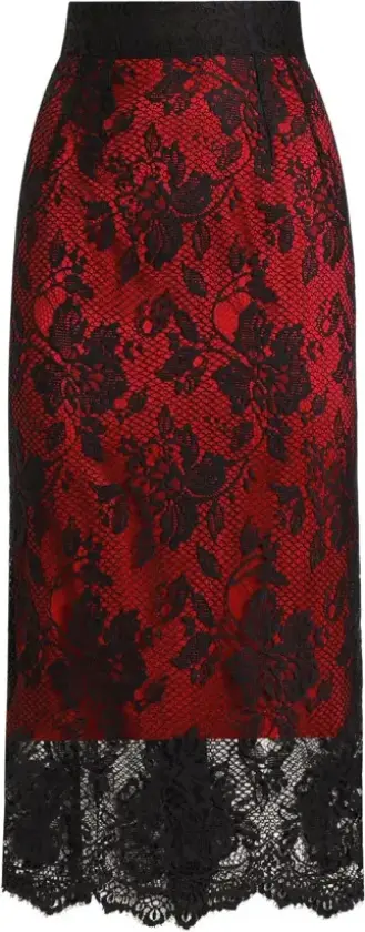 Dame, Skjørt, Svart, M