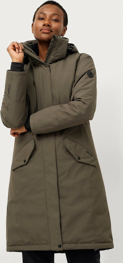 Parkas Perfect Parka W - Grønn