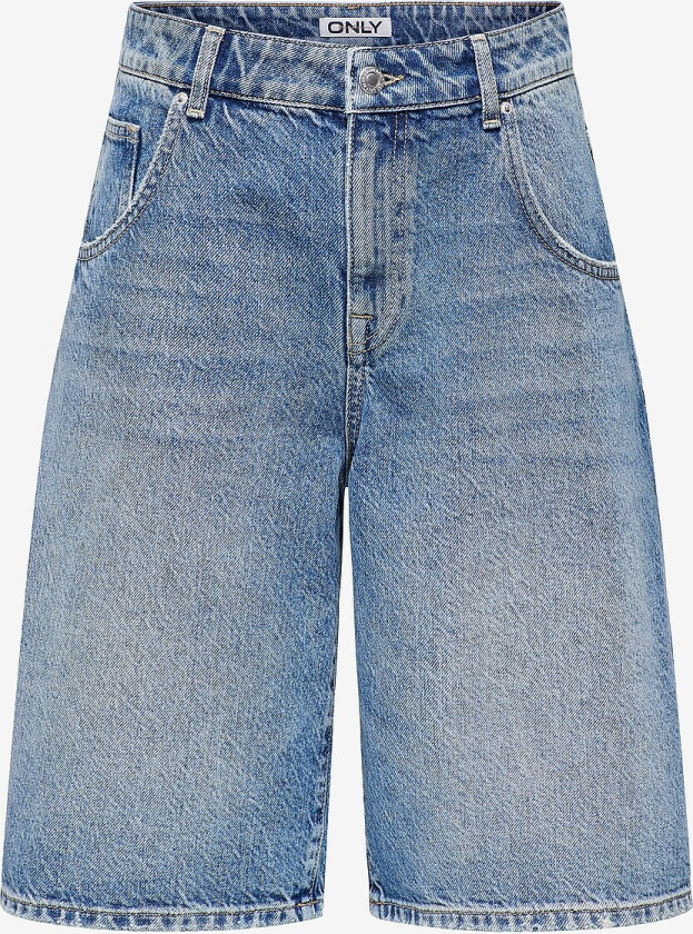 Jeans-shorts onlMate Reg Baggy Long Shorts Dnm N - Blå