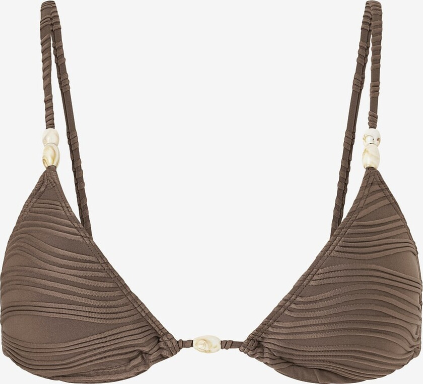 Bikini-BH Magnolia Pearl Detailed Bikini Top - Brun