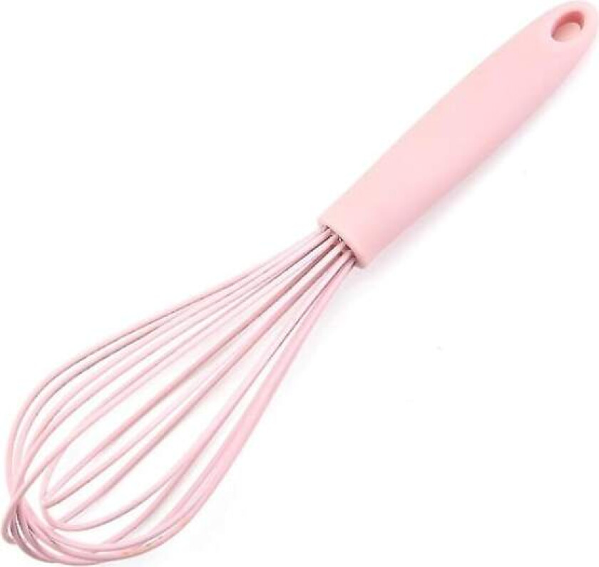 Rosa Visp For Baking Silikonvisp Hånd Morrhr Håndvisp Manuell Plastvisp