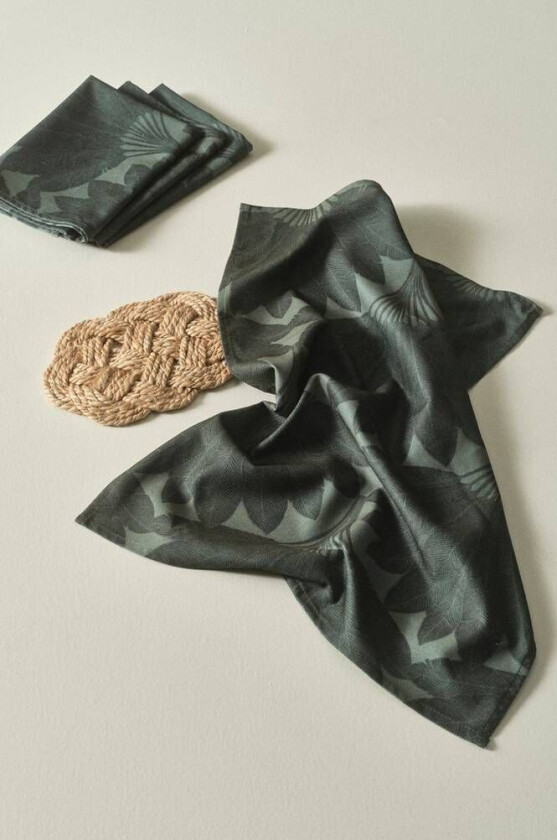 LOUIS kjøkkenhåndkle 4-pk Grønn