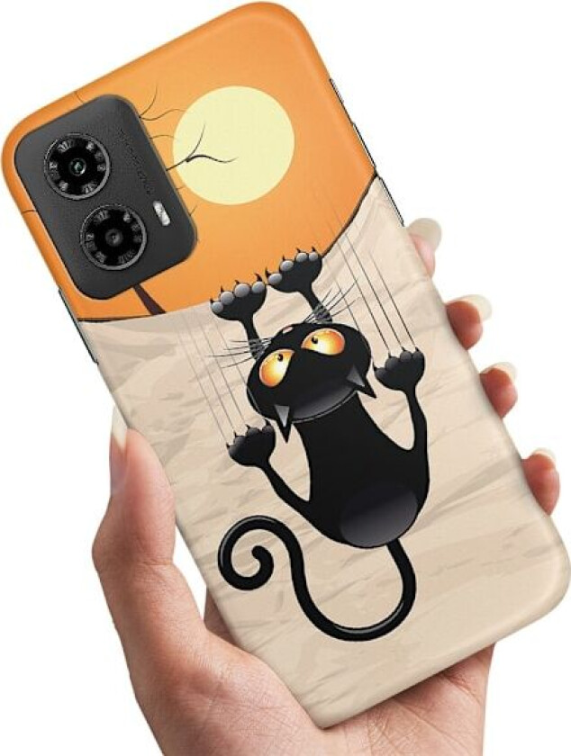 Motorola Moto G35 5G - Deksel/Mobildeksel Klorekatt