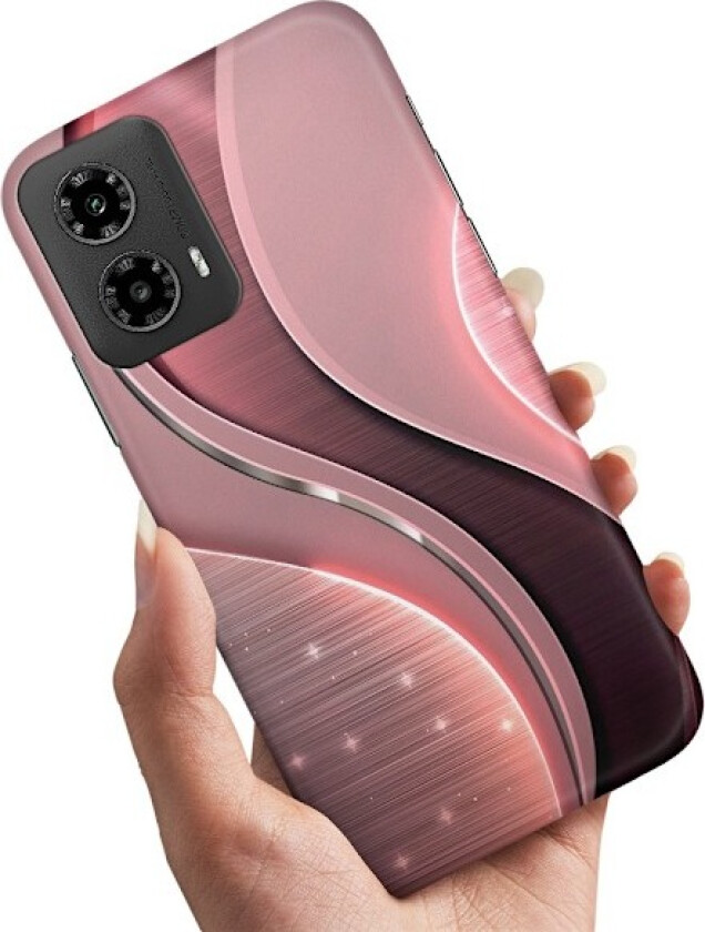 Motorola Moto G34 5G - Deksel/Mobildeksel Abstract