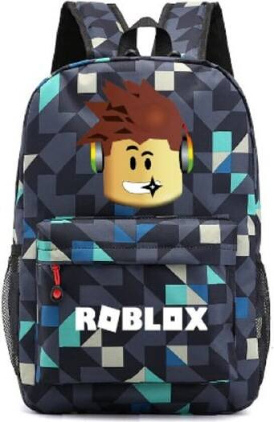 Roblox Ryggsekk Barn Skole Veske Studenter Boksekk Reiseveske Gave