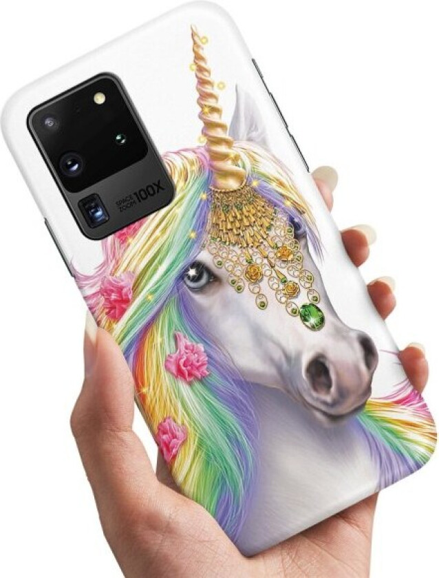 Samsung Galaxy S20 Ultra - Deksel/Mobildeksel Unicorn/Enhjørning