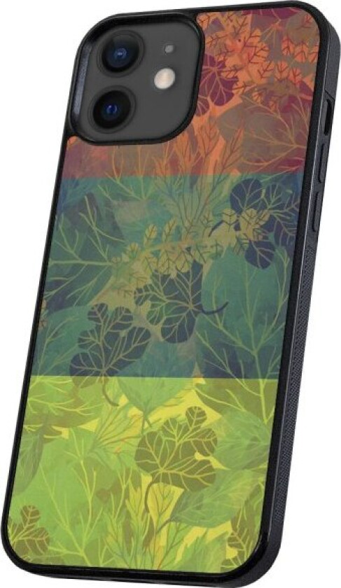 iPhone 12/12 Pro - Deksel/Mobildeksel Løvmønster