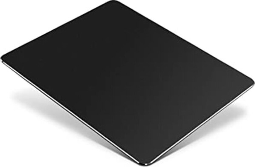 Metall aluminium musematte, 240 * 200mm, ultratynn svart vanntett
