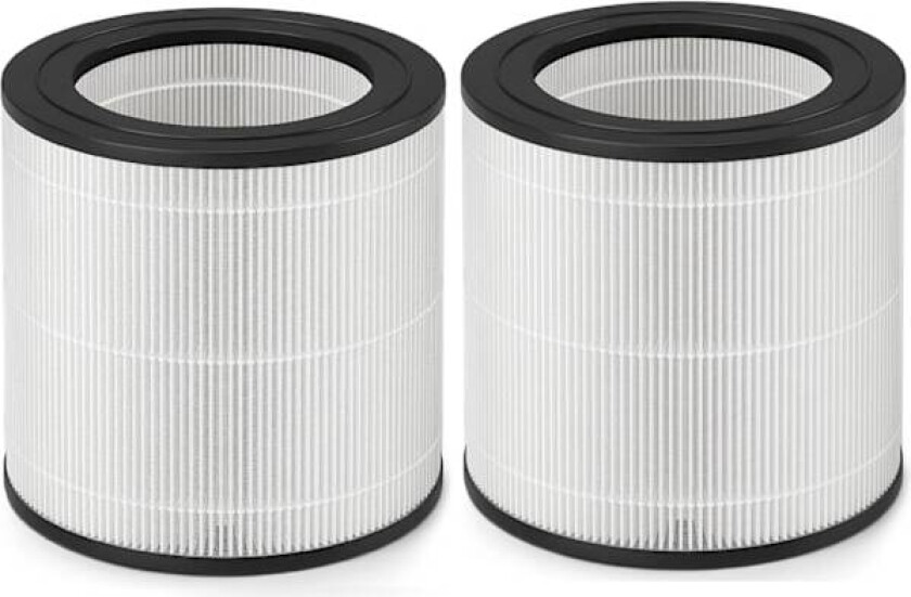 Bilde av QU*【2-pakning】Erstatnings HEPA-filter FY0611, kompatibelt med Philips 600i luftrenser, modellnummer AC0650 og AC0651/10, NanoProtect HEPA, del FY0611/30