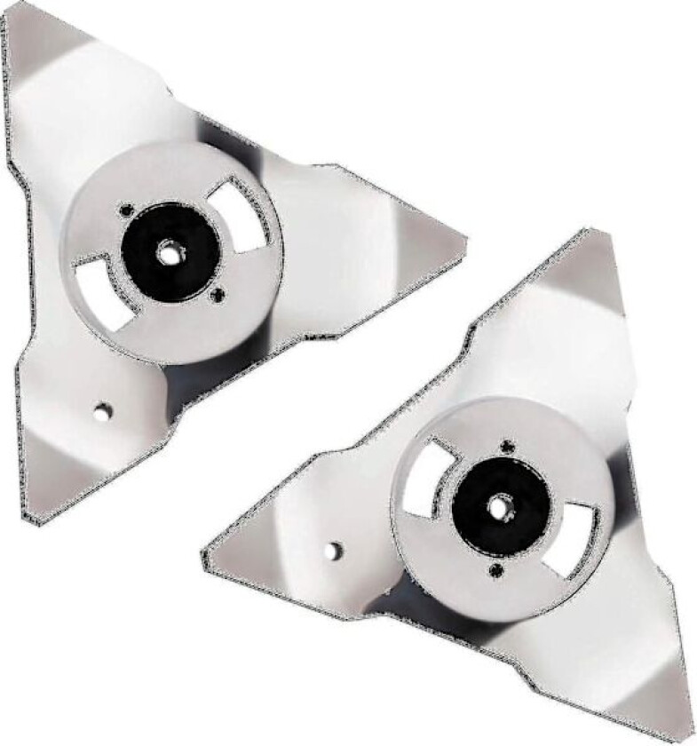 2-pakning Erstatningsblad for Robomow robotgressklippere RS TS MS RC TC MC modeller rustfritt stål - ZCL1867