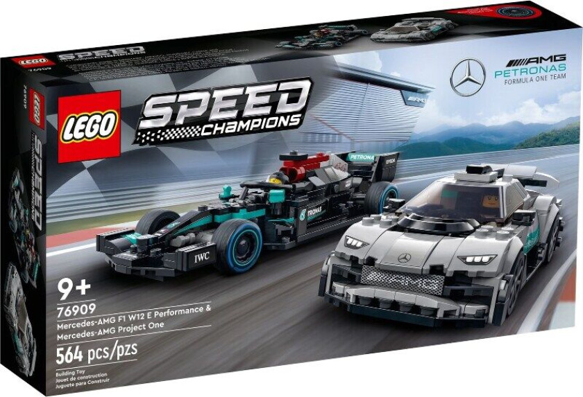 Lego Speed Champions - Mercedes-Amg F1 W12 E Performance Og Project One 76909