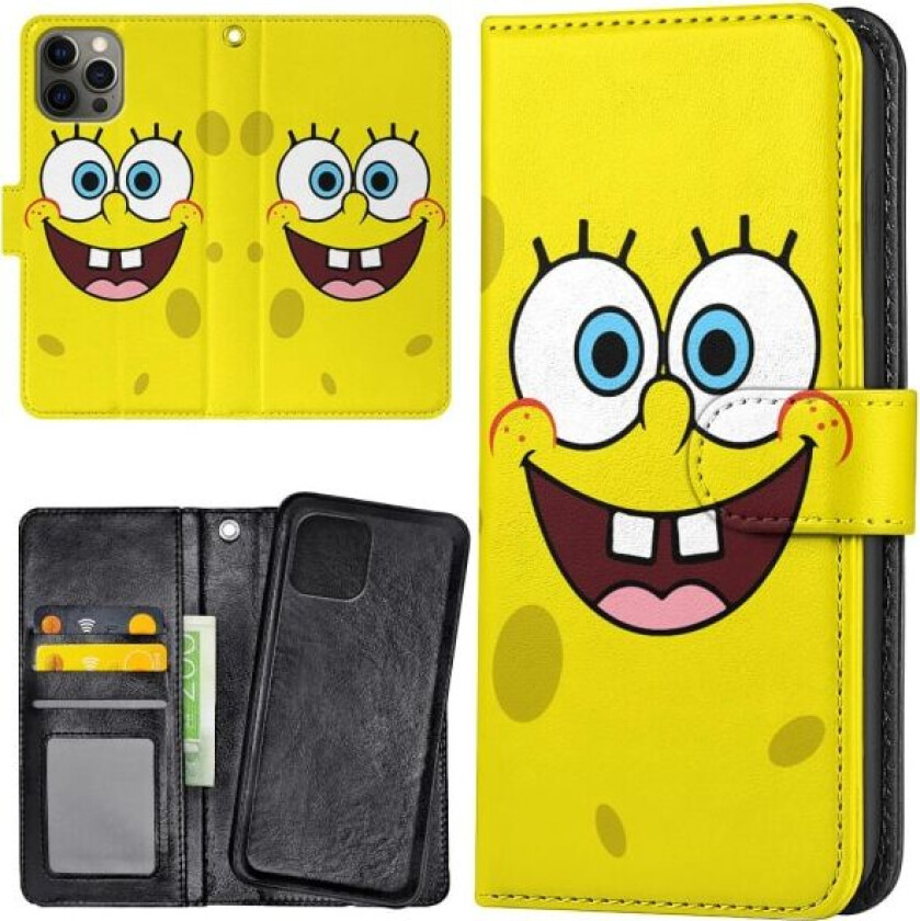 iPhone 14 Pro - Lommebok Deksel Svampebob