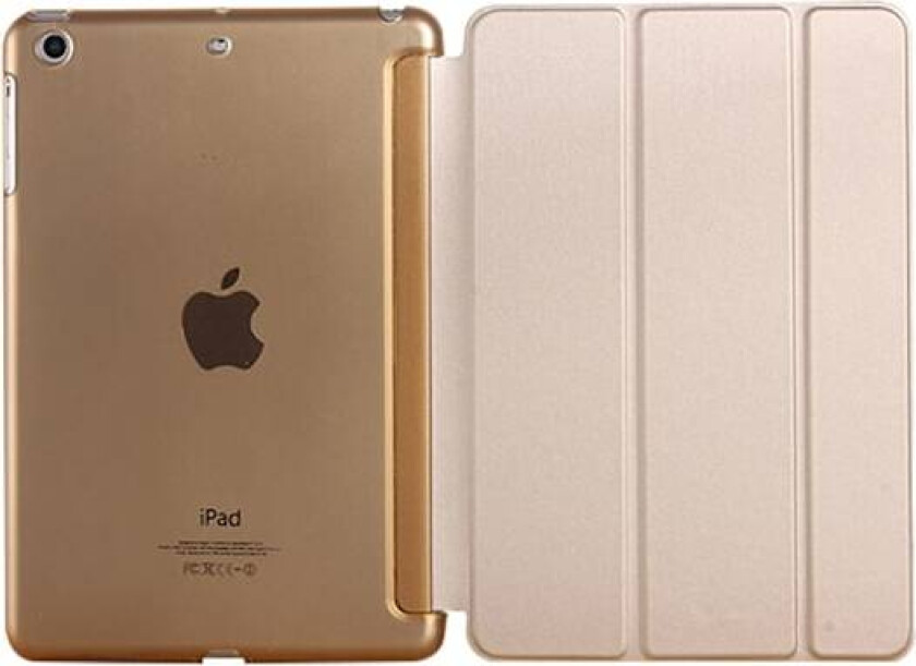 2018/2017 iPad 9.7 5. / 6. generasjon - Slim lett smart deksel stativ med gjennomsiktig frostet bakside Passer iPad 9.7 tommer