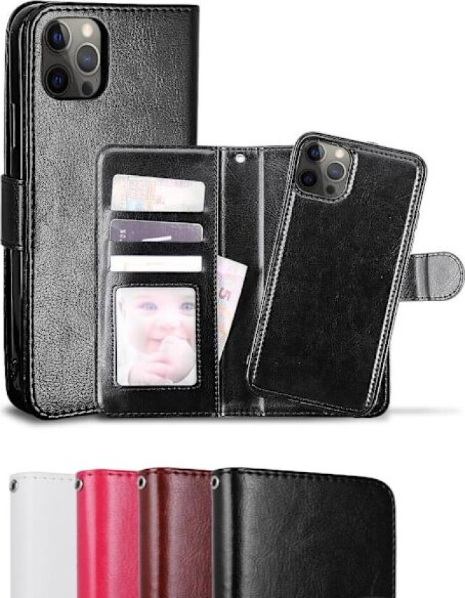 iPhone 13 - Deksel / Magnetisk Skall 2i1 - Velg Farge!