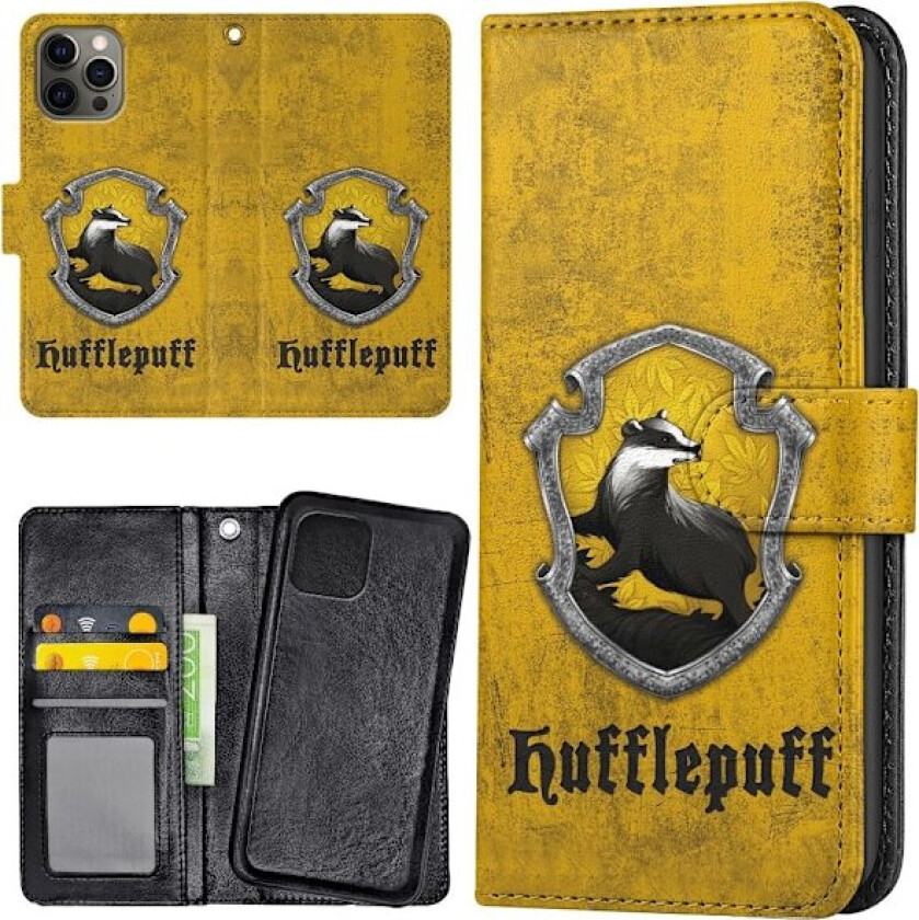 iPhone 16 Pro Max - Lommebok Deksel Harry Potter Hufflepuff