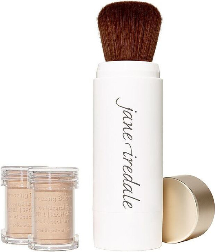 Amazing Base Refillable Brush Natural 2x Refills