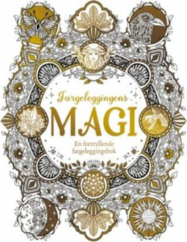 Fargeleggingens magi. En fortryllende fargeleggingsbok