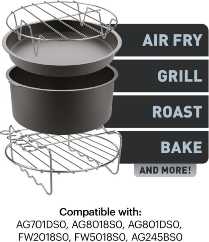 OBH Nordica/Tefal Easy Fry tilbehørssett for OBH Nordica XXL air 822