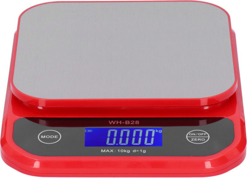WH-B28 10 kg/1 g LCD kjøkkenvekt elektronisk digital vekt måling hjemmebruk