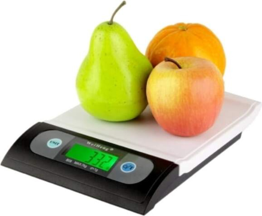 Kjøkkenvekt med LCD-display 7 kg