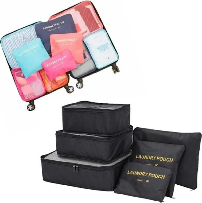 Organiseringssett for Reisevesker - Din Perfekte Pakkehjelp