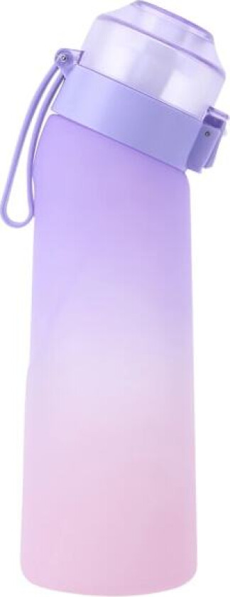 Smaksatt vannflaske med 1 pod Air Water Up Bottle Matt Svart 650ml Air Startup Set Camping Sports Vannflaske 0